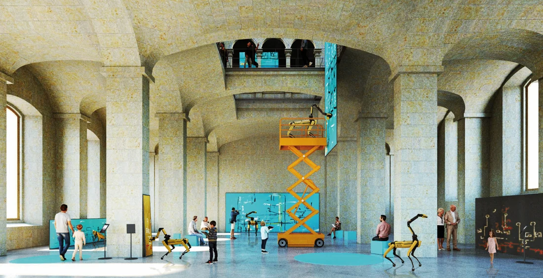 Render de la sala de La Foneria